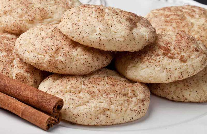 Gluten Free & Vegan Snickerdoodle Cookies